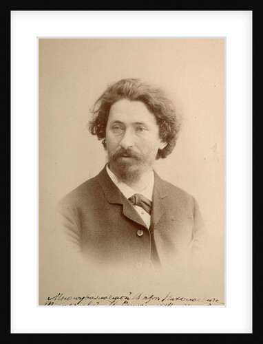 Ilya Repin, Russian artist, 1884 by Unknown