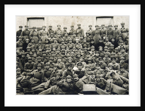 Red Army soldiers of the 99th Infantry Division, USSR, 1928 by Unknown