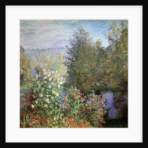 Corner of the Garden at Montgeron, c1876. by Claude Monet