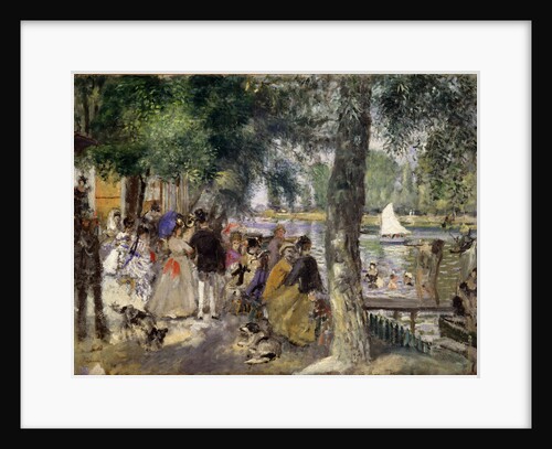 Bathing on the Seine (La GrenouillÃ©re) by Pierre-Auguste Renoir