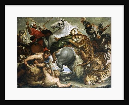Tiger, Lion And Leopard Hunt, 1616 by Peter Paul Rubens