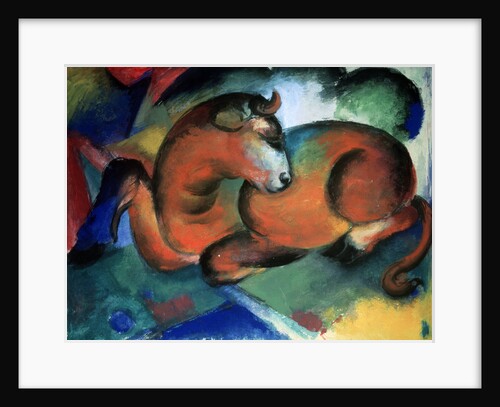 Red Bullock, 1912-1913. by Franz Marc