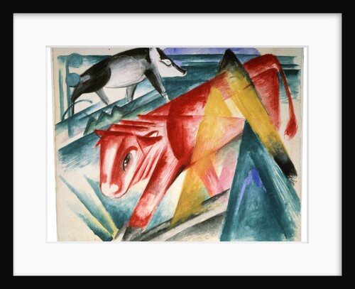 Animals, 1912-1913. by Franz Marc