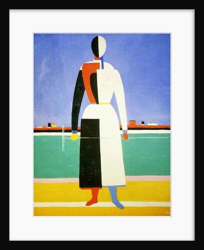 Woman with a Rake, 1928-1932. by Kazimir Malevich