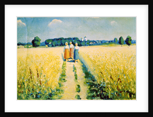 Three Women on the Road, after 1927 by Kazimir Malevich