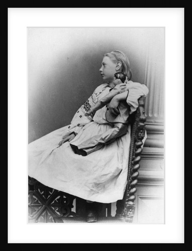 Grand Duchess Vera Constantinovna of Russia, c1861-c1865(?) by Unknown