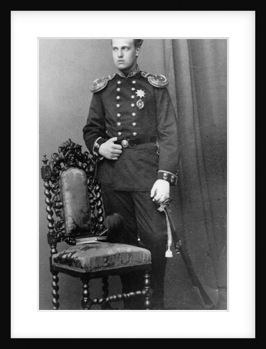 Grand Duke Alexei Alexandrovich of Russia, c1865-c1870(?) by Andrei Deniere