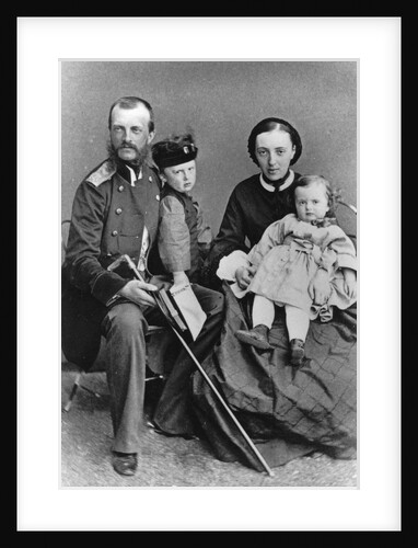 Grand Duke Michael Nikolaevich of Russia and his family, c1862-c1862 by Unknown
