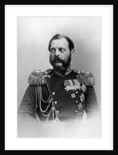 Tsar Alexander II of Russia, c1860s(?) by Andrei Deniere