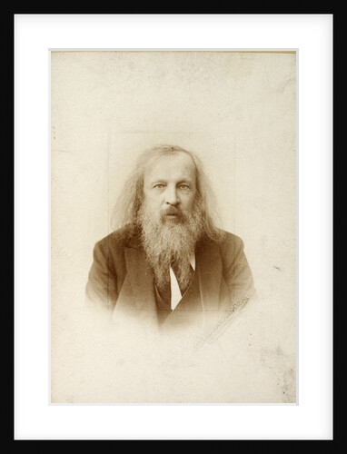 Dmitri Mendeleev, Russian chemist, c1890-c1907(?) by Unknown