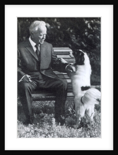 Mikhail Sholokhov, Russian author, Veshenskaya, USSR, 1960s by Unknown