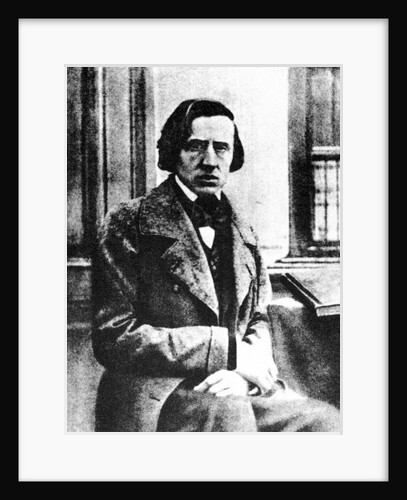 Frédéric Chopin, Polish pianist and composer, 1849 by Louis-Auguste Bisson