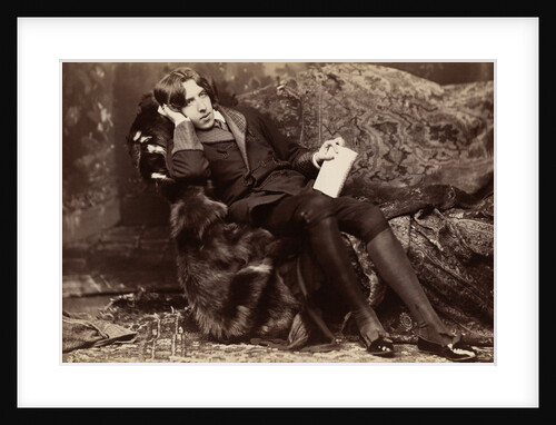 Oscar WiIde, Irish writer, wit and playwright, 1882 by Napoleon Sarony