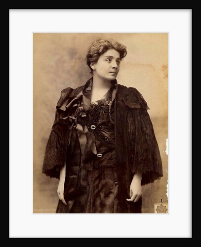 Eleonora Duse, Italian actress, 1896 by Aime Dupont