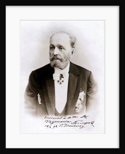 Marius Petipa, Russian ballet dancer and choreographer, 1898 by Anonymous