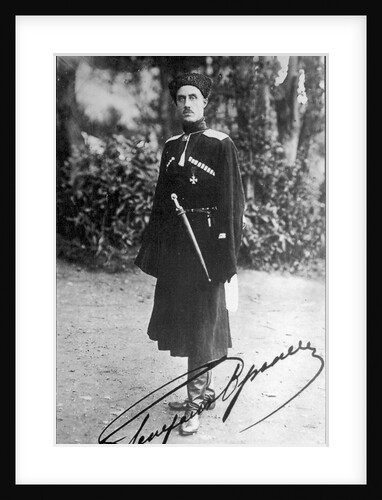 Baron Pyotr Nikolayevich Wrangel, White general of the Russian Civil War, 1919. by Anonymous