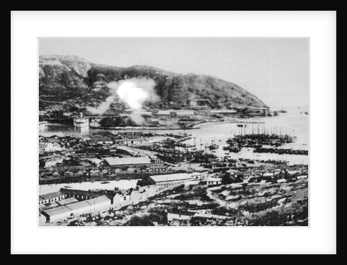 View of Port Arthur, Manchuria, 1904. by Anonymous
