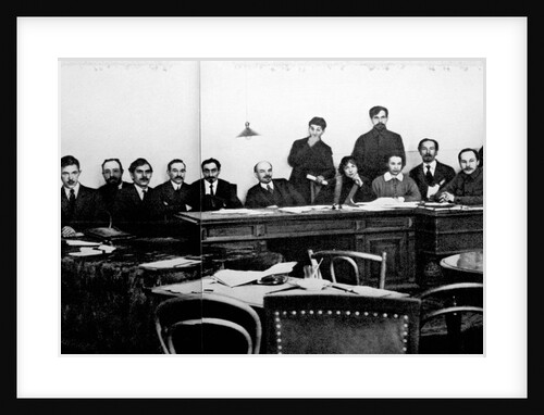 The Council of the Peoples Commissars, Russia, c1917-c1918. by Anonymous