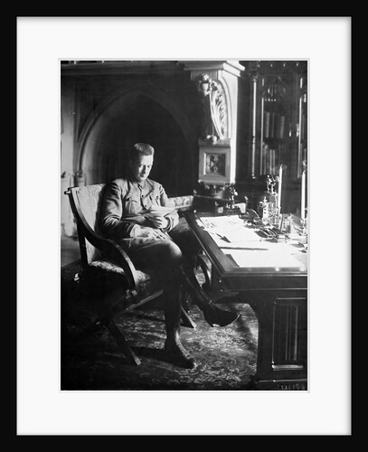 Alexander Kerensky, Prime Minister of the Russian Provisional Government, Russia, 1917. by Anonymous