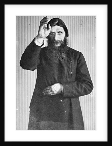 Grigori Yefimovich Rasputin, Russian mystic and holy man, c1914-c1916. by Anonymous
