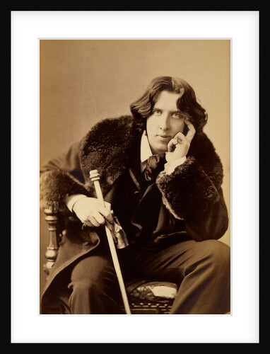 Oscar WiIde, Irish writer, wit and playwright, 1882 by Napoleon Sarony