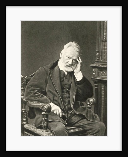 Victor Hugo, French author, 1879 by Count Stanislaw Walery