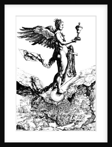 Nemesis, c1501-c1502. by Albrecht Dürer