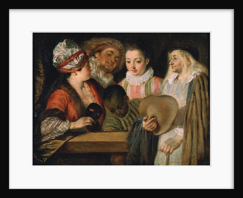 Actors of the Comédie Française, 1711-1712. by Jean-Antoine Watteau