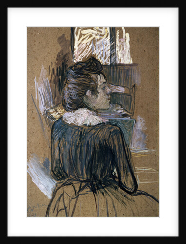 Woman at a Window, 1889. by Henri de Toulouse-Lautrec