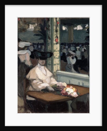 Waiting, Moulin de la Galette, 1905. by Edmond Lempereur