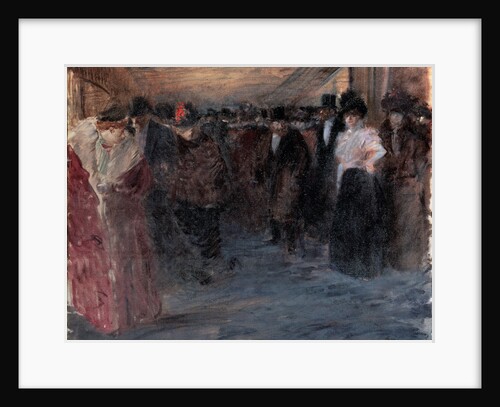 Music Hall, 1890s. by Jean Louis Forain