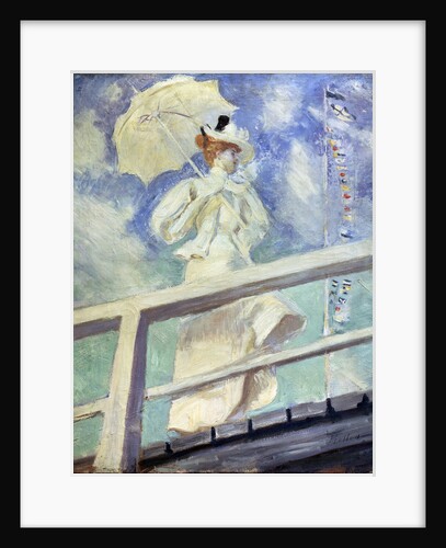 Lady in White, late 19th century(?). by Paul Helleu