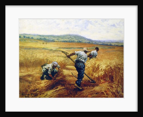 Reapers, 1910. by Leon-Augustin Lhermitte