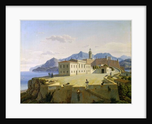 Napoleon Bonaparte in Portoferraio, 1814 (1839). by Leo von Klenze