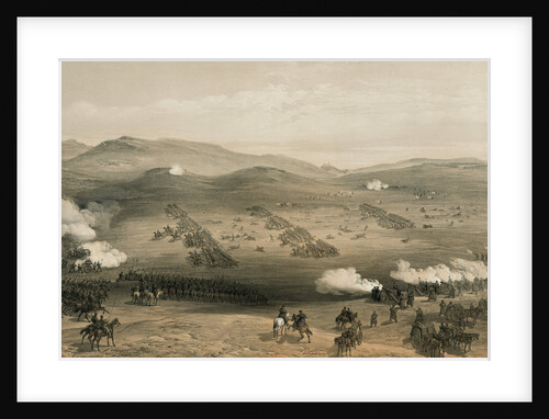 The Charge of the Light Brigade at the Battle of Balaclava, 25 October 1854, 19th century by William Simpson