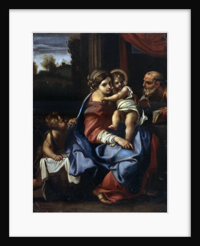 The Holy Family with John the Baptist as a Boy, late 16th or early 17th century. by Annibale Carracci