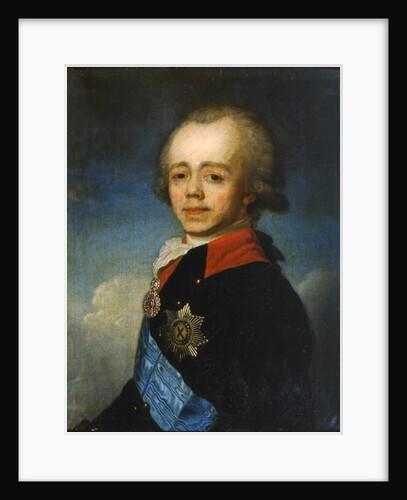 Grand Duke Pavel Petrovich of Russia, late 18th century by Jean Louis Voille