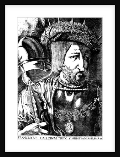 Francis I, King of France, 1536. by Jacques Prevost