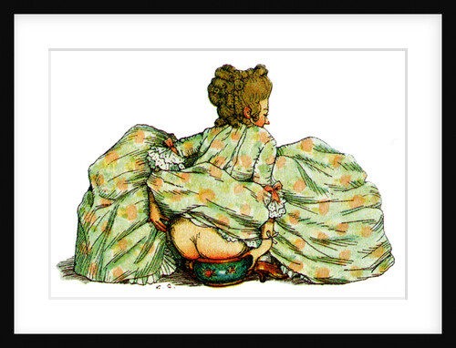 Le Pot de Chambre, 1908. by Konstantin Somov