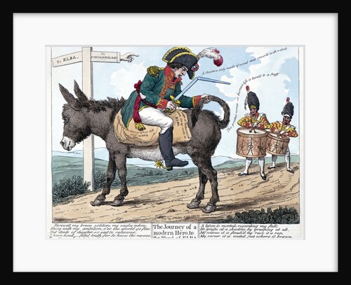 The Journey of a Modern Hero, to the Island of Elba, 1814. by Anonymous