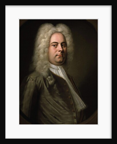 George Frideric Handel, German composer by Balthasar Denner