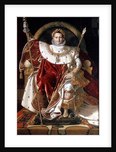 Napoleon on his Imperial Throne, 1804 by Napoleon Bonaparte I