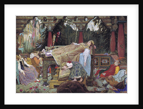 Sleeping Beauty, 1900-1926. by Viktor Mihajlovic Vasnecov