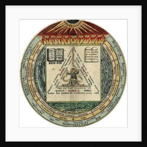 The Four, the Three, the Two, and the One, 1595. by Hans Vredeman de Vries