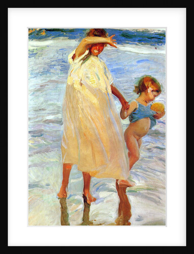 The Two Sisters, 1909. by Joaquin Sorolla y Bastida