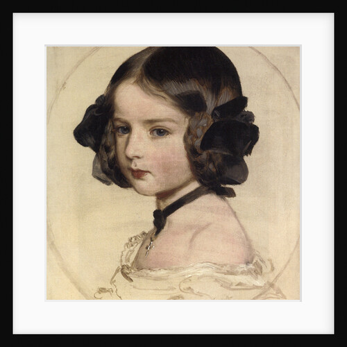 Princess Clotilde of Saxe-Coburg and Gotha,, 1855. by Franz Xaver Winterhalter