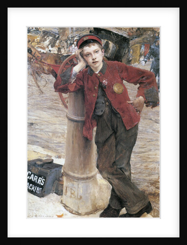 The London Bootblack, 1882. by Jules Bastien-Lepage