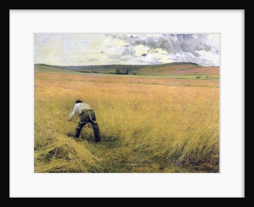 The Ripened Wheat, 1880. by Jules Bastien-Lepage