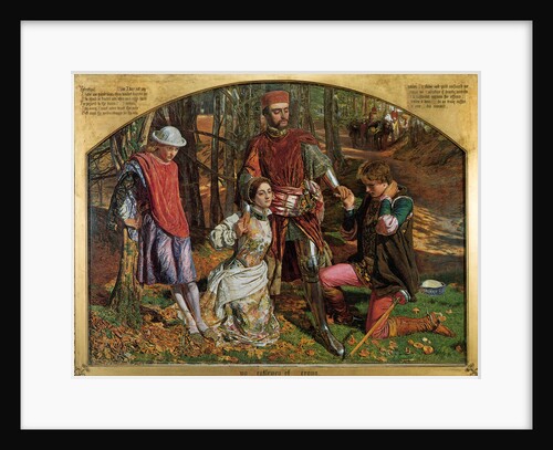 Valentine Rescuing Sylvia from Proteus by William Holman Hunt