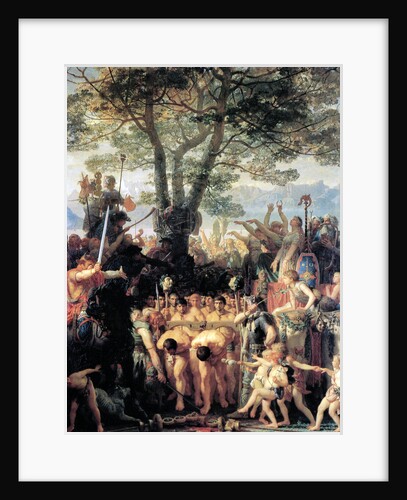 The Helvetians Force the Romans to Pass Under the Yoke, 1858. by Charles Gleyre